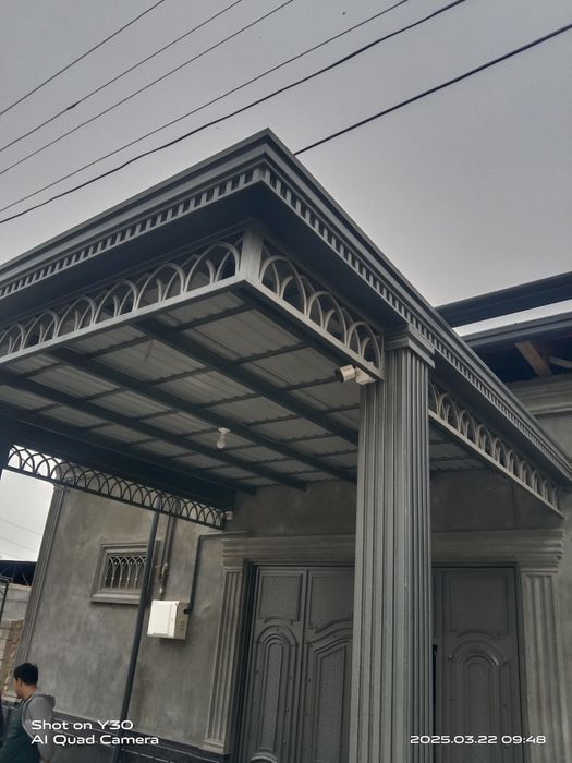 Навес перила калитка Покраска  Darvoza Nave's Darvoza