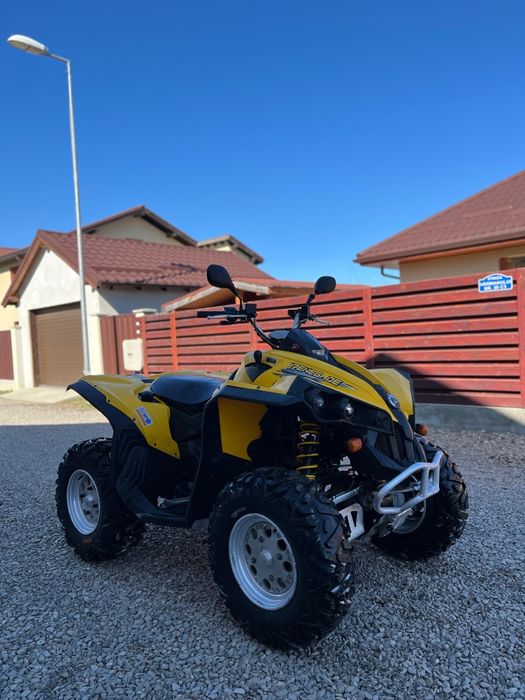 Can Am Renegade 500cm// IMPORT Franta, L7E nr negru  // VARIANTE ATV