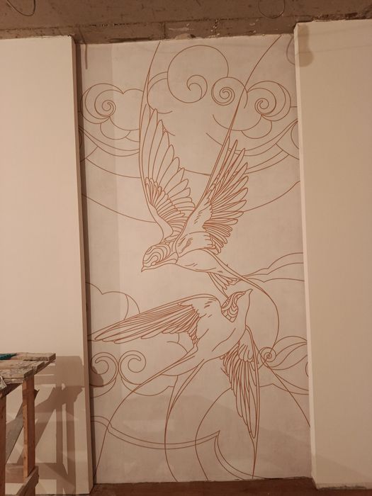 Поклейка обой. Обой жабыстыру