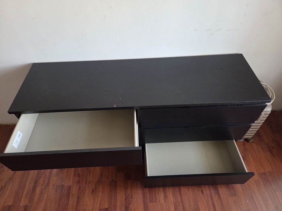 Комод черный IKEA