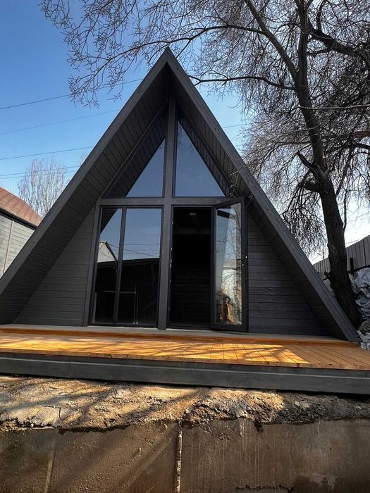 Афрейм дома из дерева