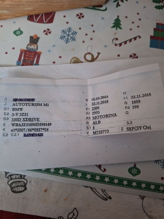 Vand  6 injectoare BMW 330 GT