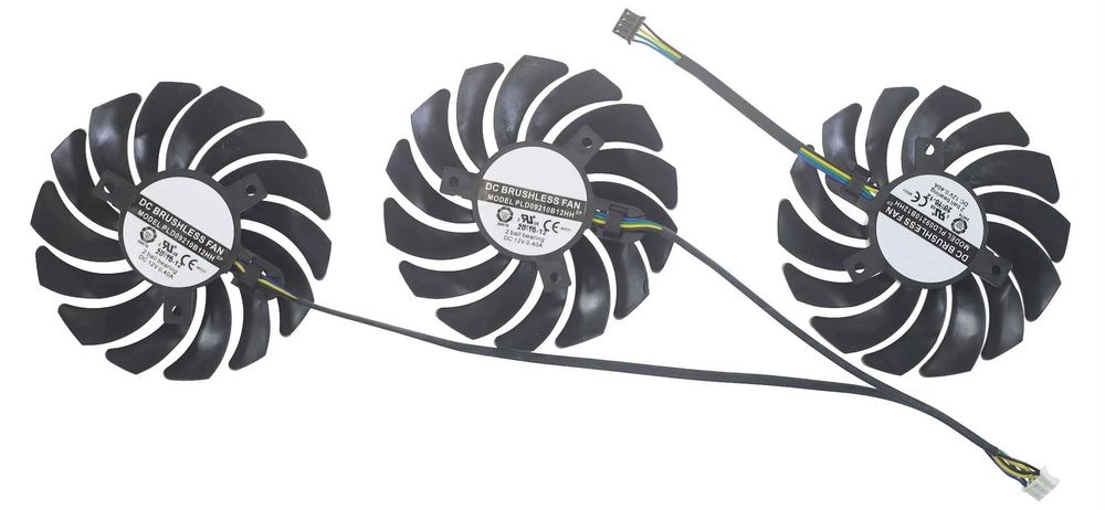 Вентилатори за видео карта MSI RTX 3050, 3060 Ti 3070 Ti 3080, 3090