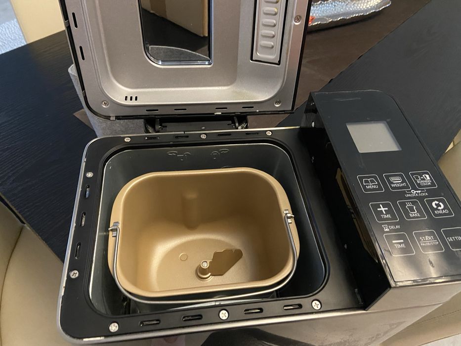 Masina de facut paine, Gastroback Advanced, 1 kg, 500 W, inox