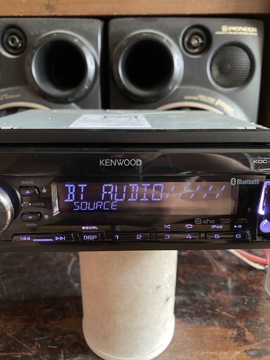 KENWOOD KDC-BT44U - ВИСОК КЛАС - USB Bluetooth CD mp3 плеър за кола сд авто радио