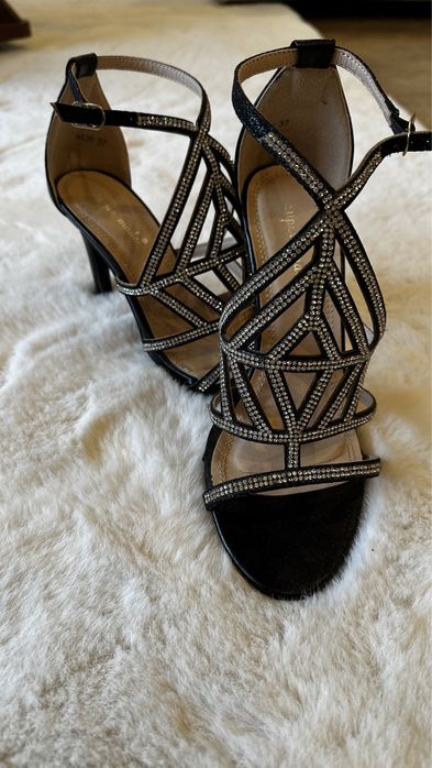 Sandale cu cristale