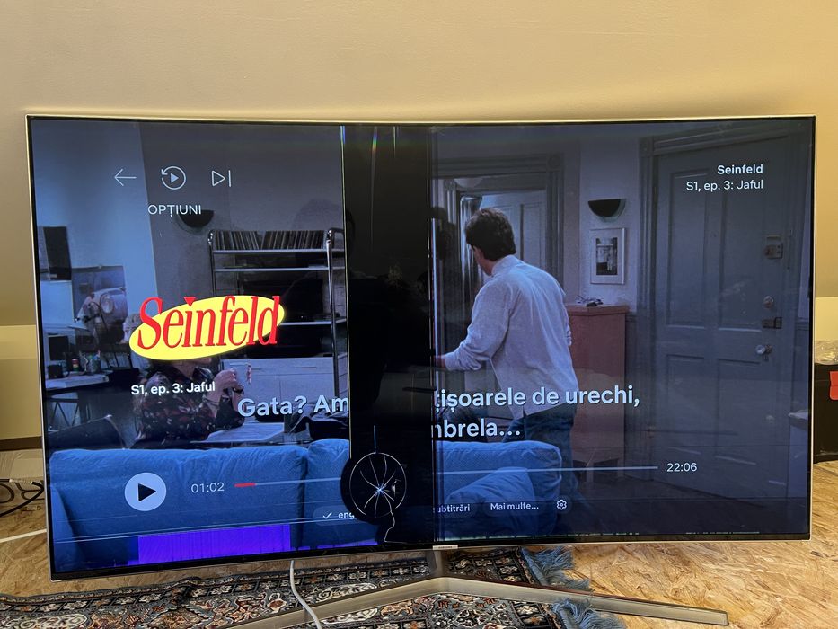 Samsung 55MU9002 UHD Curbat 4K display defect
