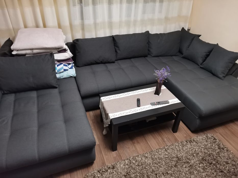Canapea sufragerie în formă de "U"