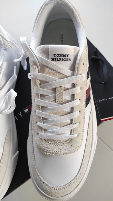 Оригинални  кецове Tommy Hilfiger номер44 от естествена кожа