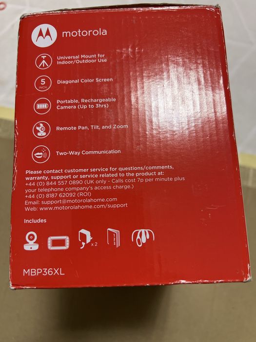 Video Baby Monitor Motorola MBP36XL