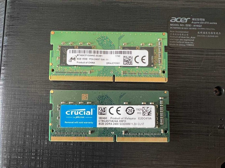 ОЗУ DDR4 2x 8GB so-dimm (для ноутбука)