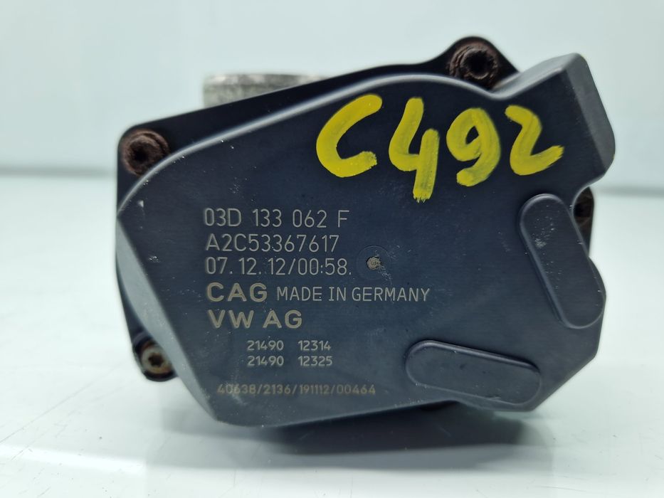 Clapeta acceleratie Volkswagen Polo (6R) [Fabr 2009-2016] 03D133062F 1