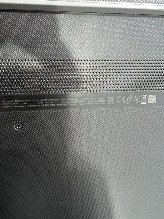 Ноутбук hp DESKTOP-FN48MAT