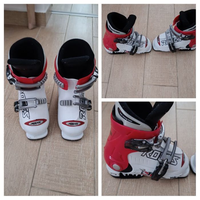 Clăpari, schiuri și cască pentru schi 5-7 ani