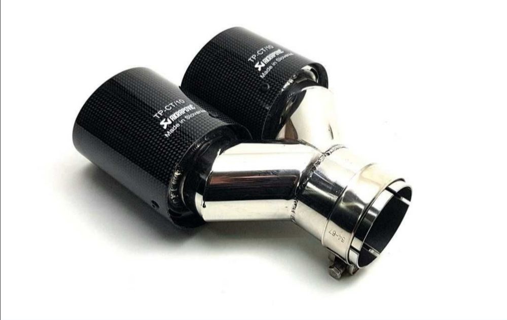 Накрайник ауспух - Akrapovič - двоен 63мм
1052-63 R