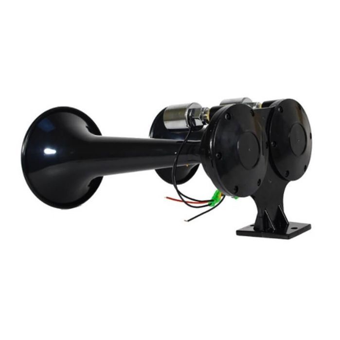 Въздушна тромба 35 см с клапан 24v въздушен клаксон за камион тир tir