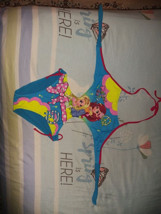 Детский купальник на 7-8 лет,б/у