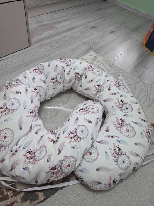 Възглавница за бременни и кърмене Baby Matex памук MOON