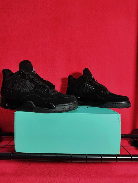 Jordan 4 Black Cat marimea 42