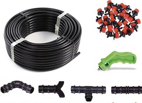 400 м Дебелостенни многосезонни маркучи с дюзи Ф16-400 м Ф20-300м