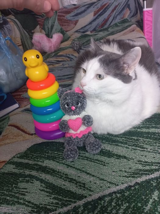 Кошечка. Амигуруми.