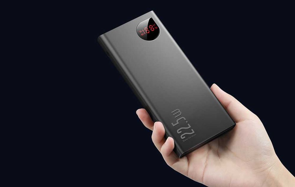 Baterie Externa Baseus Adaman 10000mAh 22.5W QC + PD