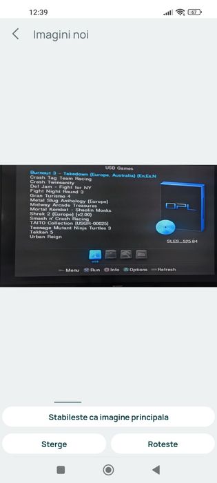 Pachet Consolă PlayStation 2 Modată + Stick 64