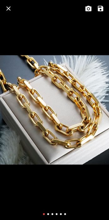 Синджир златист 8мм