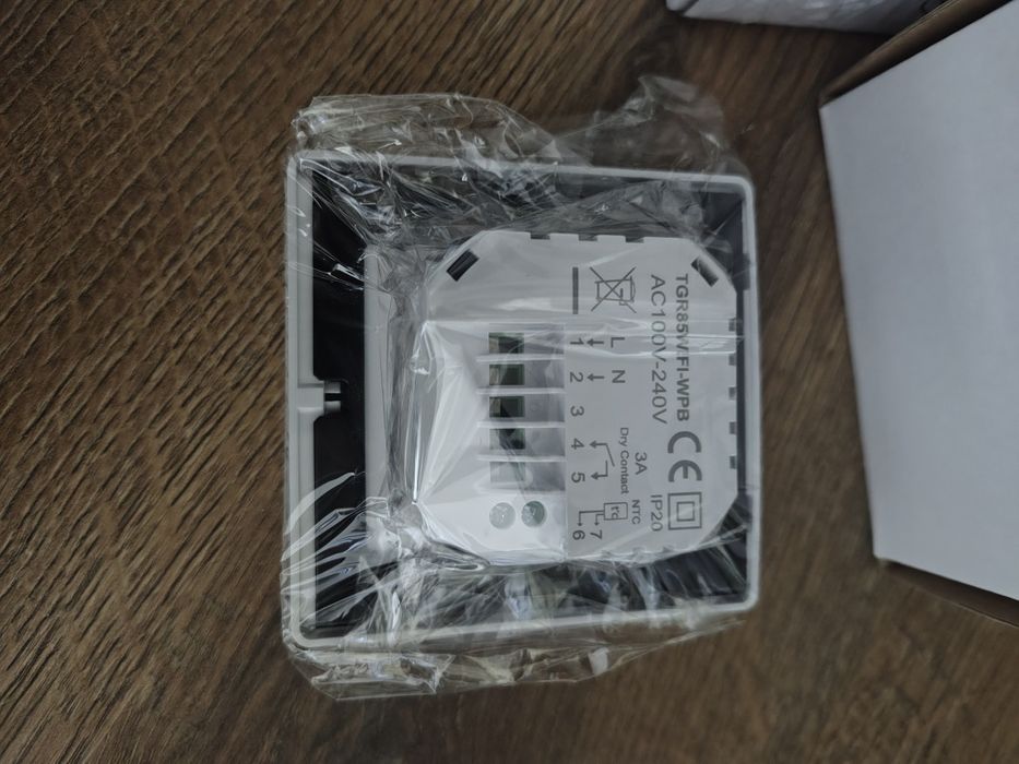 Termostatul Wi-Fi BeOk TGR85-WIFI-WPB