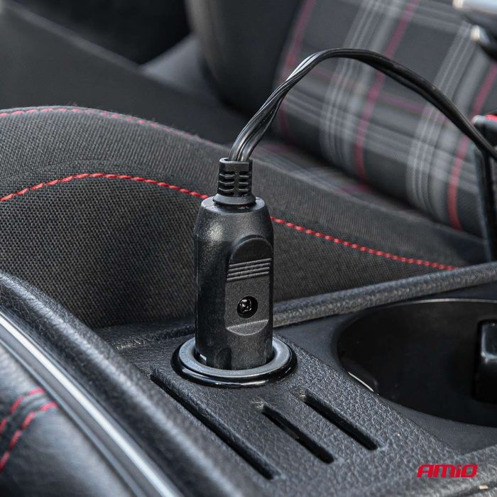 Compresor aer auto digital cu LED light 12V Amio Polonia