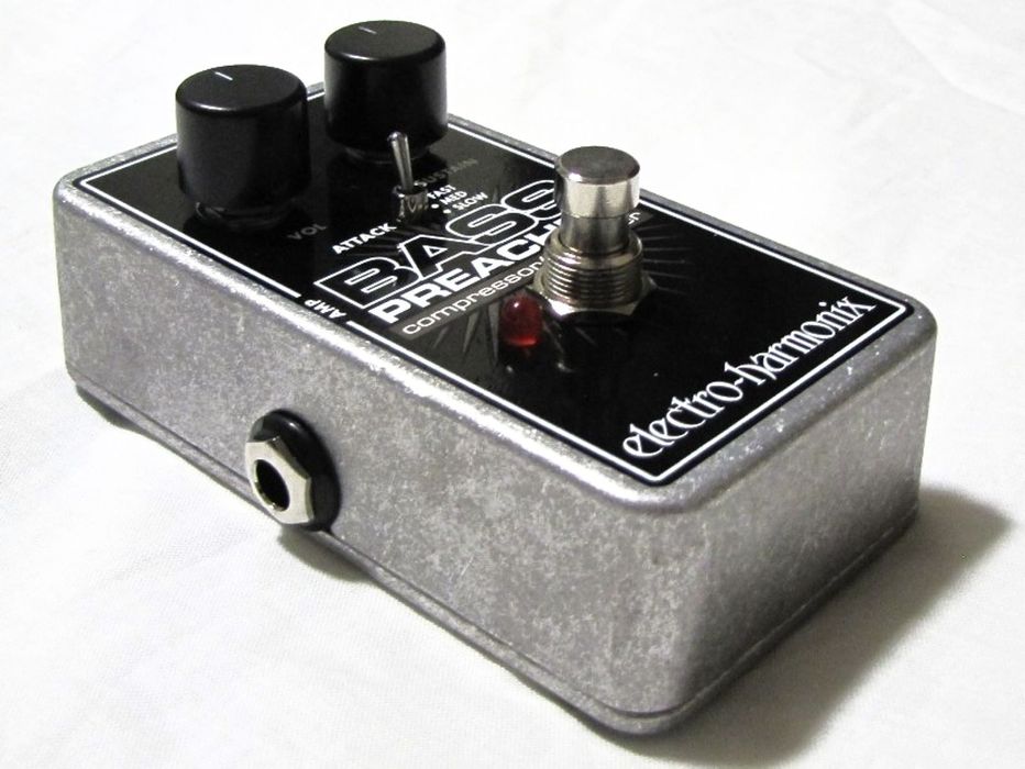 Electroharmonix Bass Preacher, compressor sustainer.