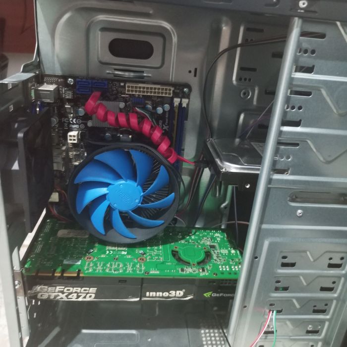 Компьютер Xeon 1230v2 gtx 470
