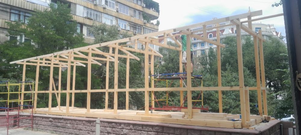 Бригада плотников, навесы , беседки и конструкции из дерева