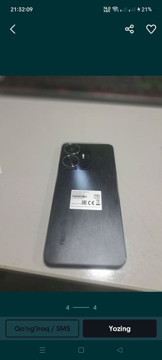 Realmi c55 surushni