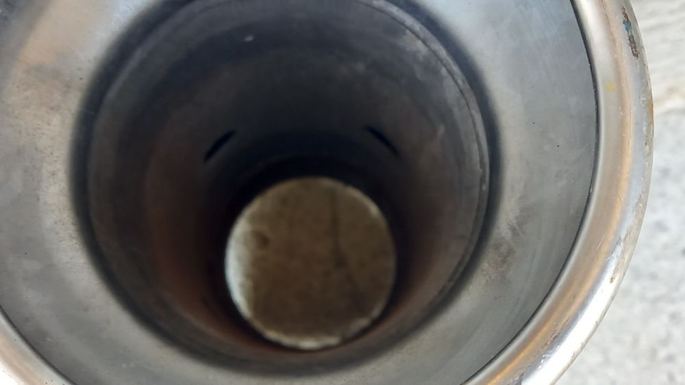 Накрайник за аспух заглушител от нераждаема стомана 3те за 80лв