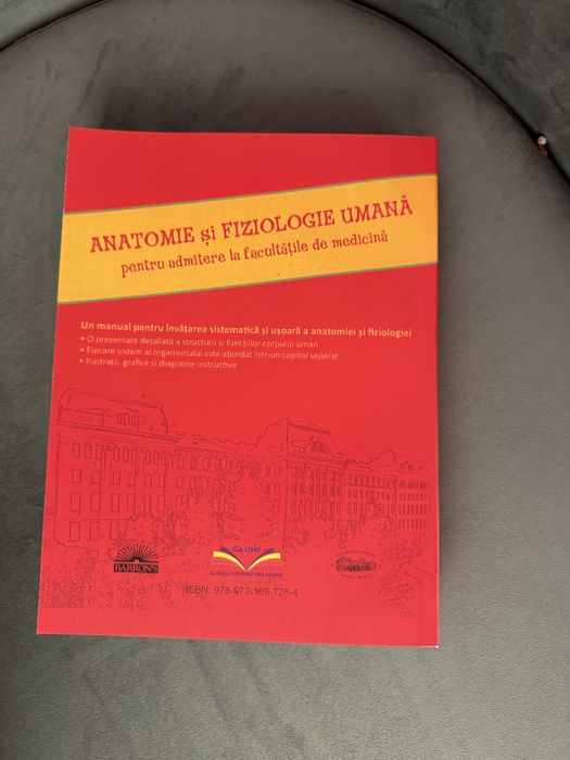 Barrons Anatomie Si fiziologie Umana 2022