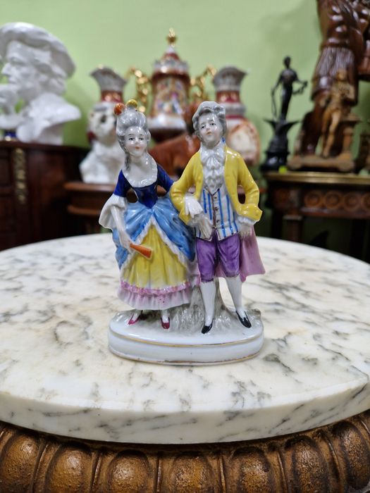 Стара рядка антикварна порцеланова фигура статуетка Sitzendorf