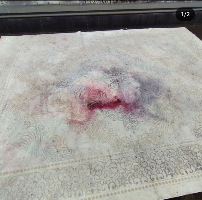 Стирка ковров Губка Боб