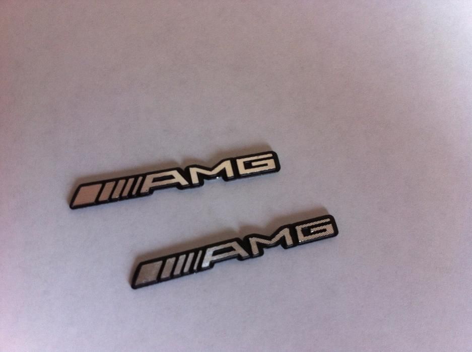 Emblema Mercedes AMG Volan metal 2 bucati