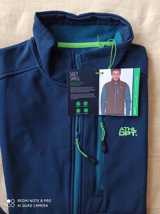 Geaca softshell fără mâneci pentru bărbați. (NOUĂ)