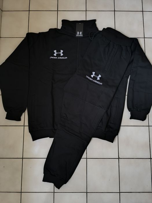 Памучен екип ГИГАНТ 3XL, 4XL, 5XL, 6XL с качулка и долнище с ластик