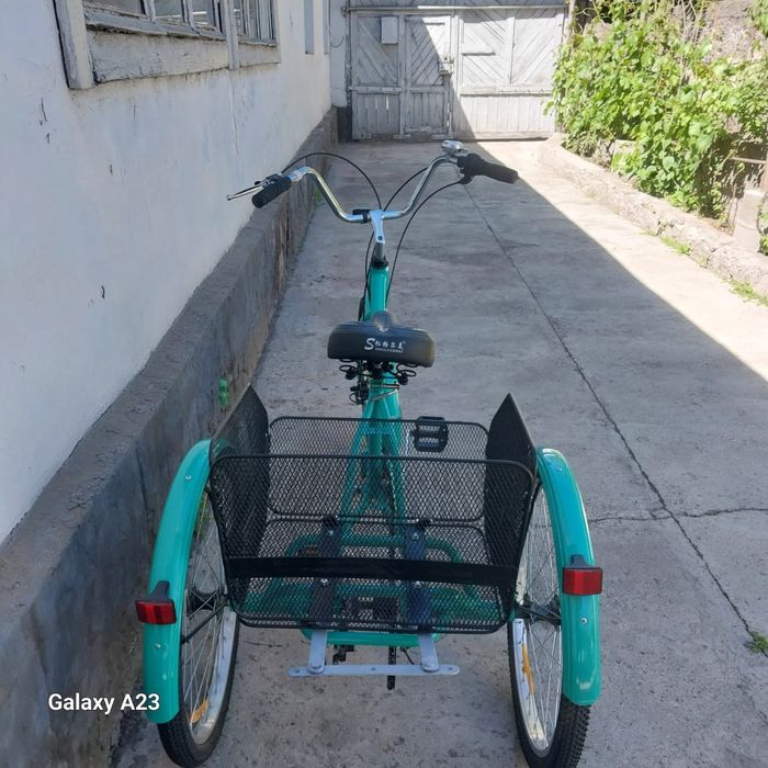 Трёх колесный велосипед для инвалидов