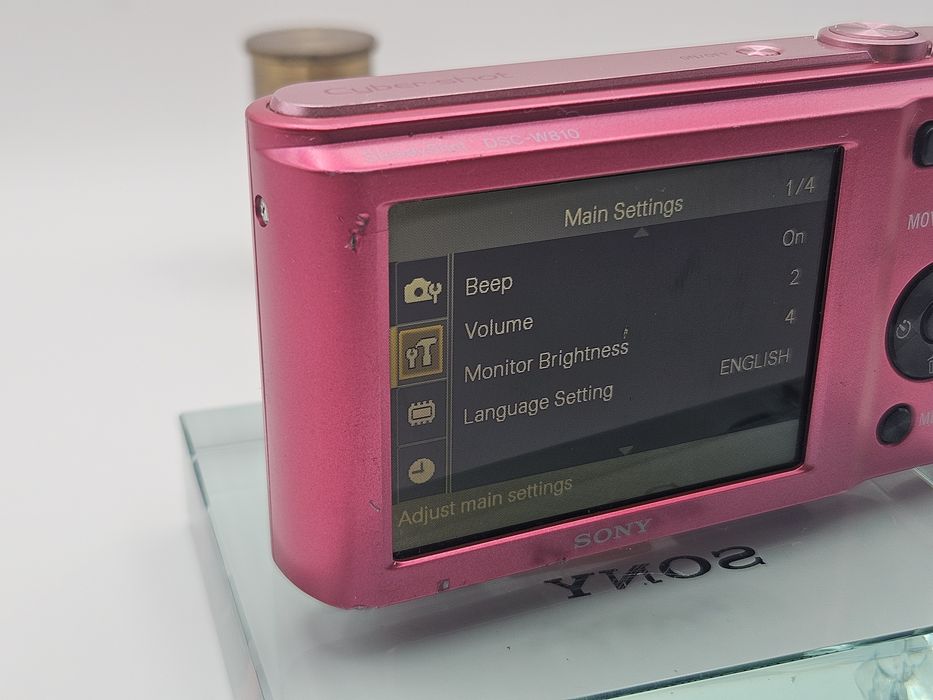 Sony cybershot W810 дигитален фотоапарат камера digital camera pink 20mp