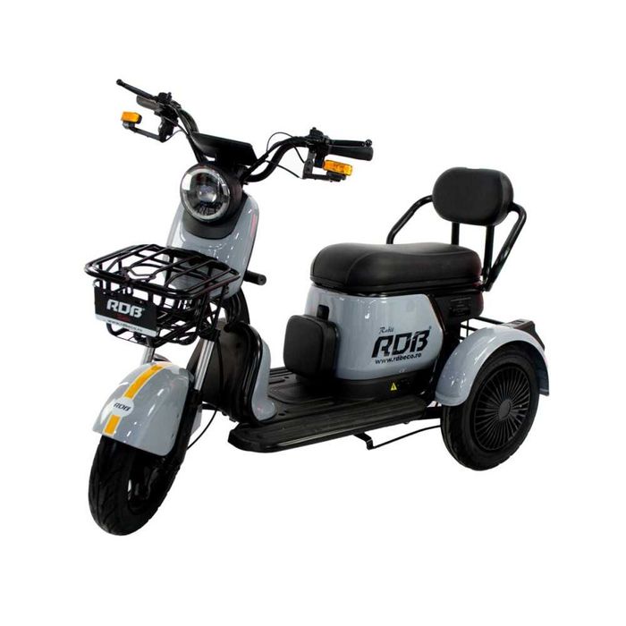 Tricicleta electrica RDB Rabbit, 1000W, 25 km/h, fara permis Radauti ...