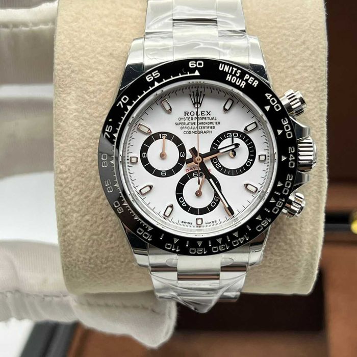 rolex daytona 40mm Panda