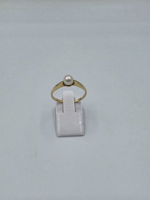 Inel de Aur 14K cu Perla centrala