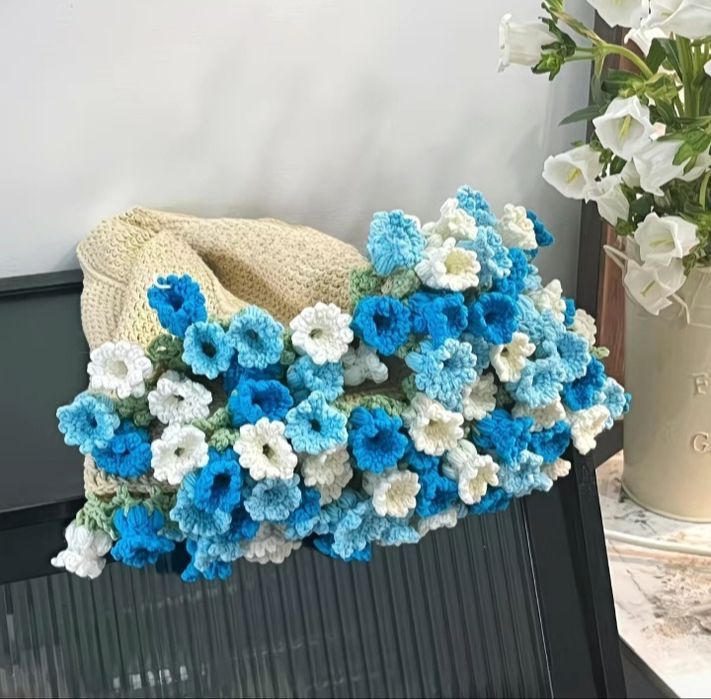 Букет цветов - полотенце