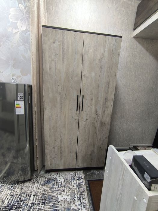 Аренда . 1 ком Студия. Сергели 2. 3/4 с обстановкой. Ремонт 18 м². 300