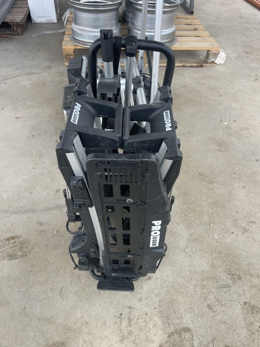 Багажник стойка PRO user холандска за две колела за теглич сгъваема