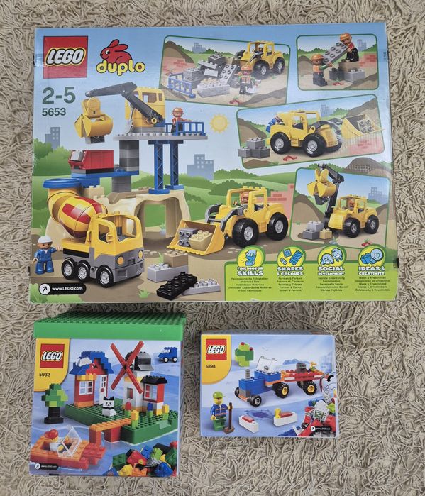 Lego Duplo 5653 si Lego 5898 si 5932 complete